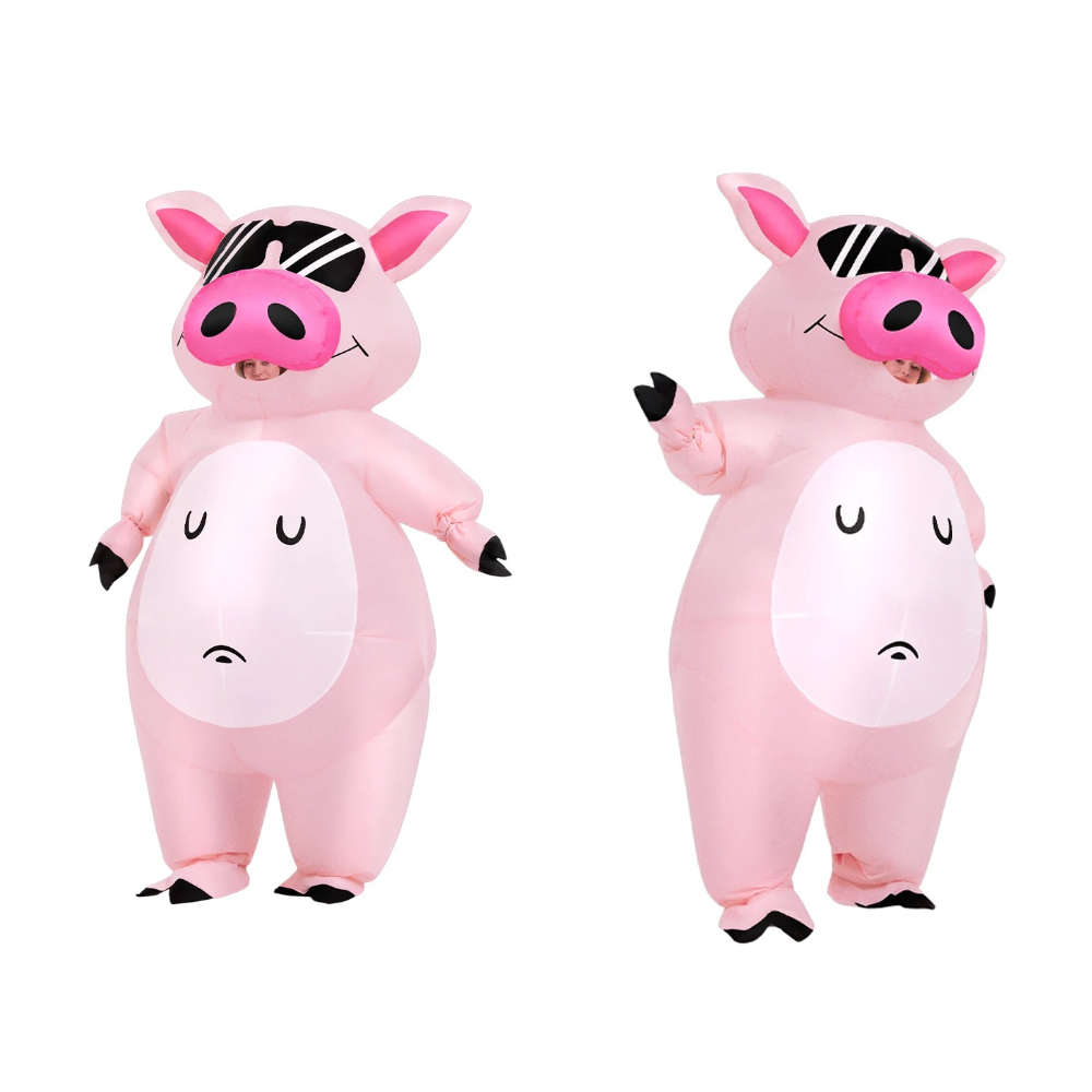 Cartoon Animal Piglet Inflatab - Costumes ulasan dan harga