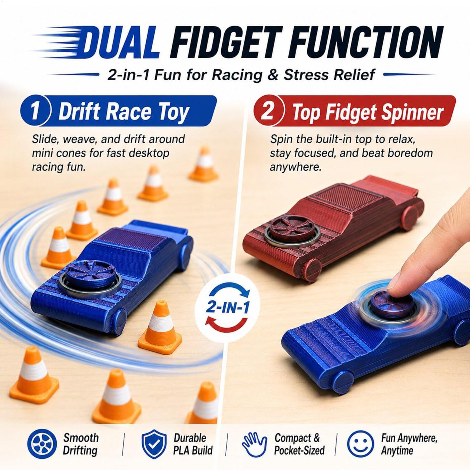 Mini Pocket Drift Car Fidget T - Novelty Gifts ulasan dan harga