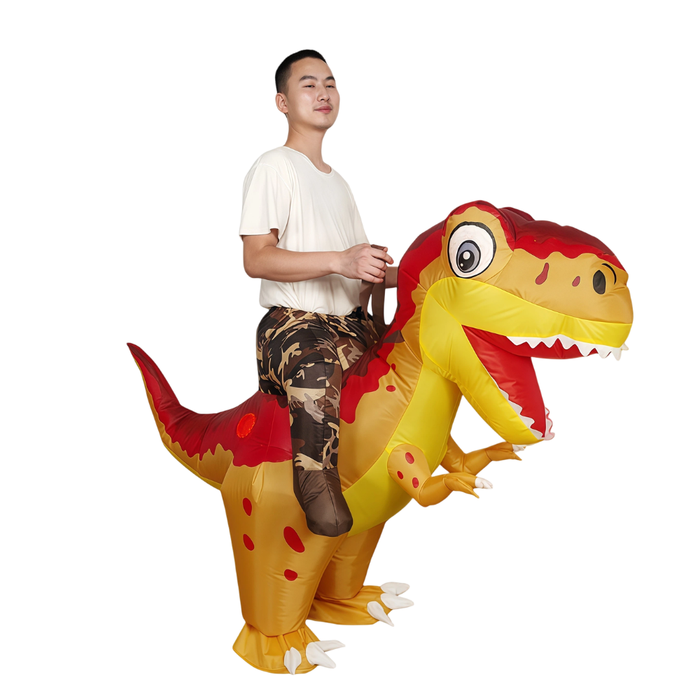 Adult Inflatable Ride‑On Costu - Inflatable Dinosaur Costume Adult ulasan dan harga