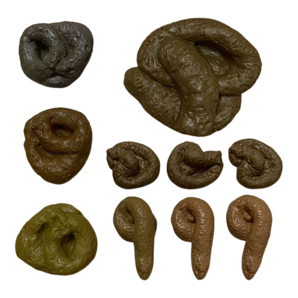 10Pcs Realistic Fake Poop Pran - Fake Poop Gag Gift ulasan dan harga