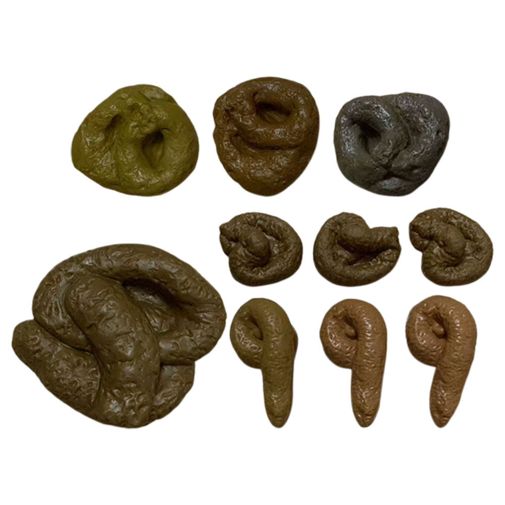 10Pcs Realistic Fake Poop Pran - Fake Poop Gag Gift ulasan dan harga