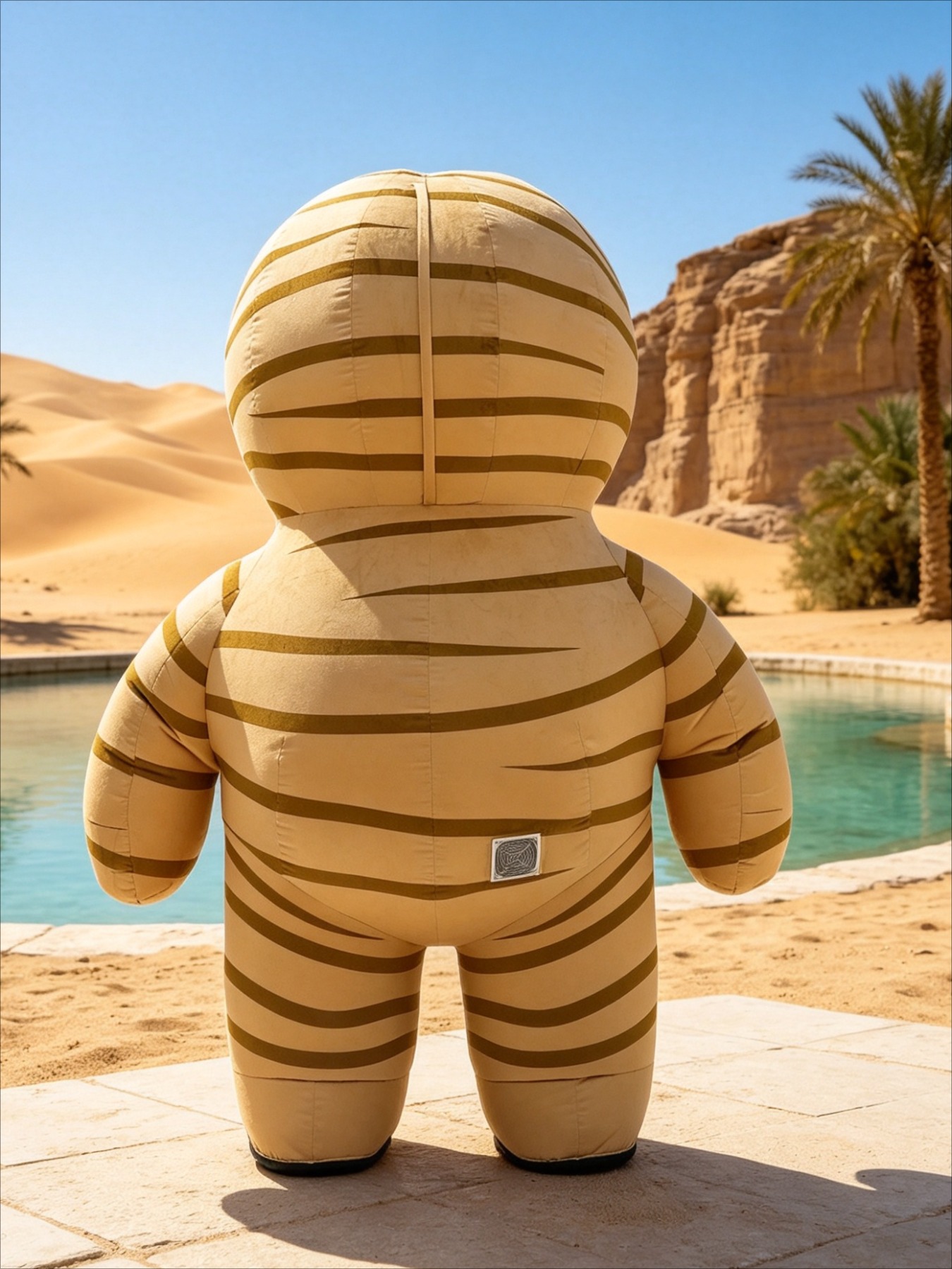 Inflatable Mummy Costume Masco - Costumes ulasan dan harga