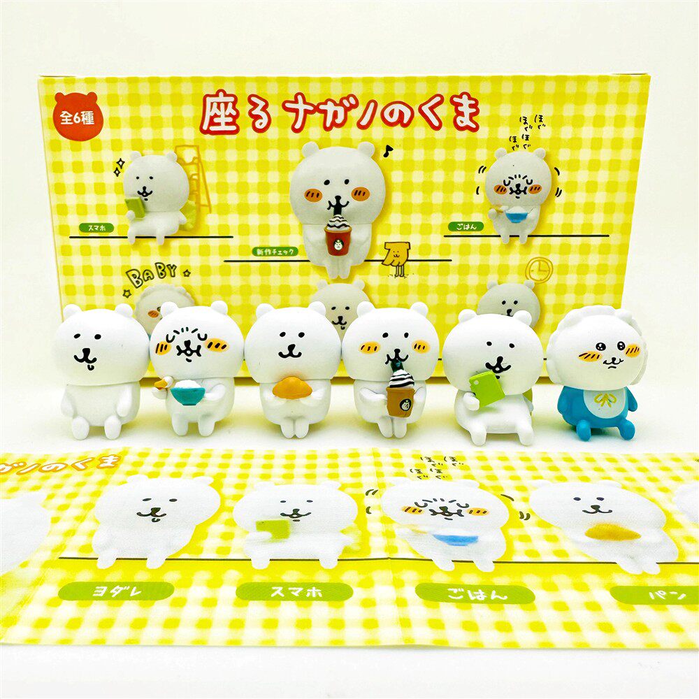 kawaii Nagano Bear Sit Posture - Prank Toys ulasan dan harga