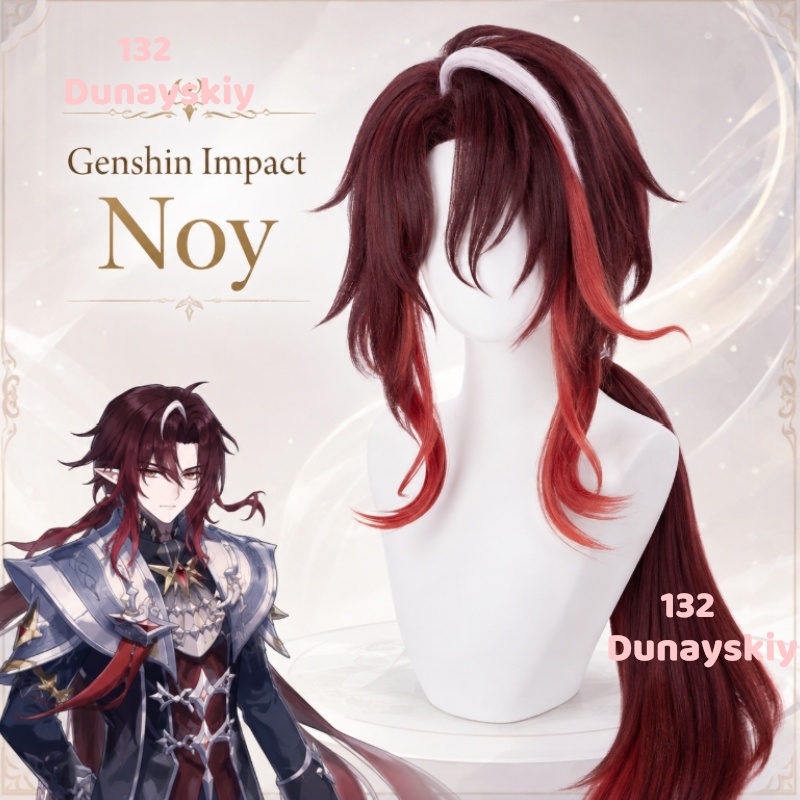 Genshin Impact Noy Snezhnaya C - Anime Cosplay Wig Heat Resistant ulasan dan harga
