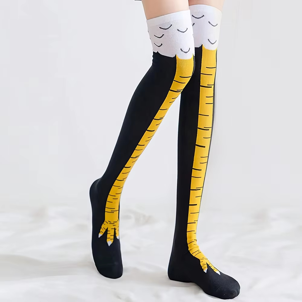 1 To 5 Pcs Women Chicken Feet  - Funny Chicken Leg Socks ulasan dan harga