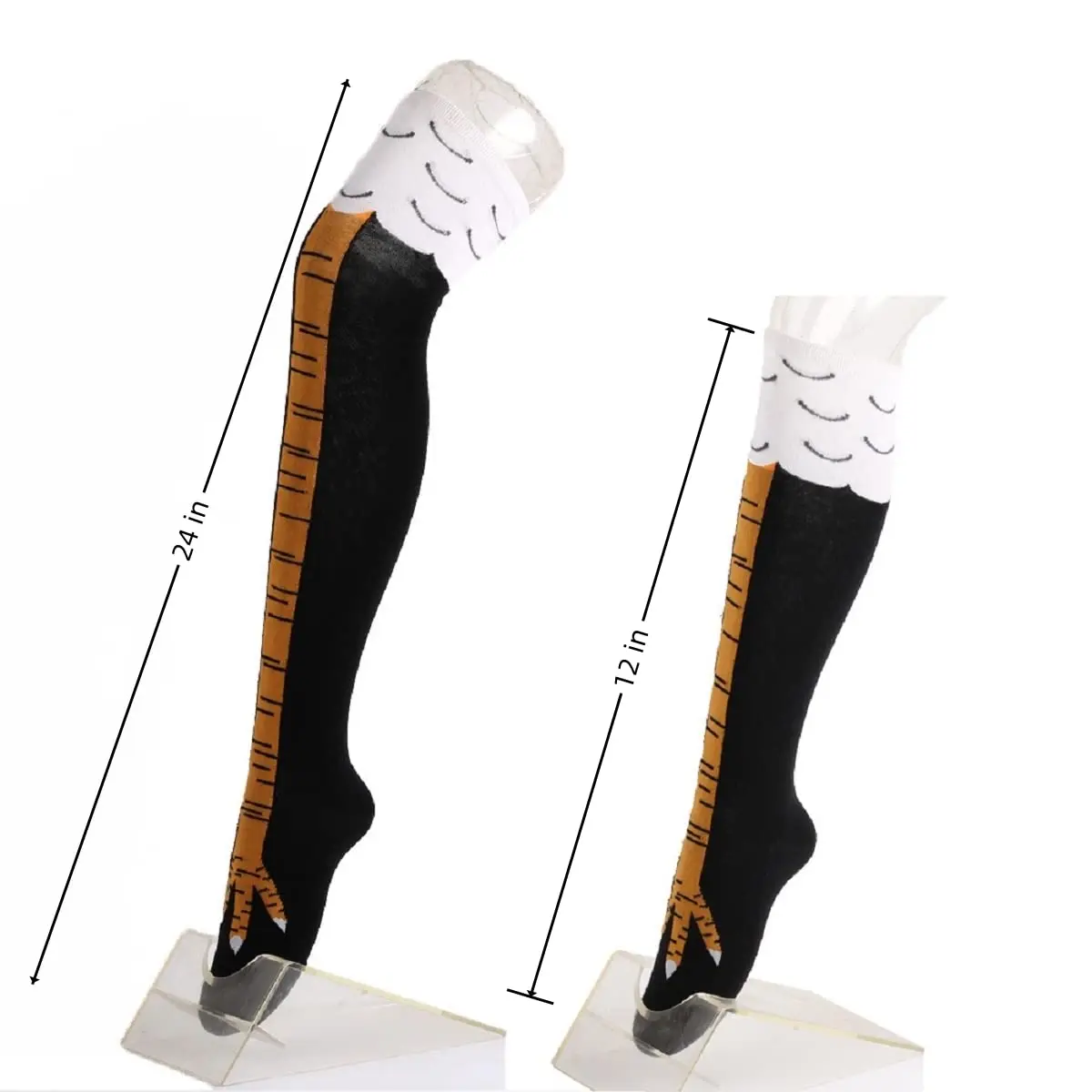 1 To 5 Pcs Women Chicken Feet  - Funny Chicken Leg Socks ulasan dan harga