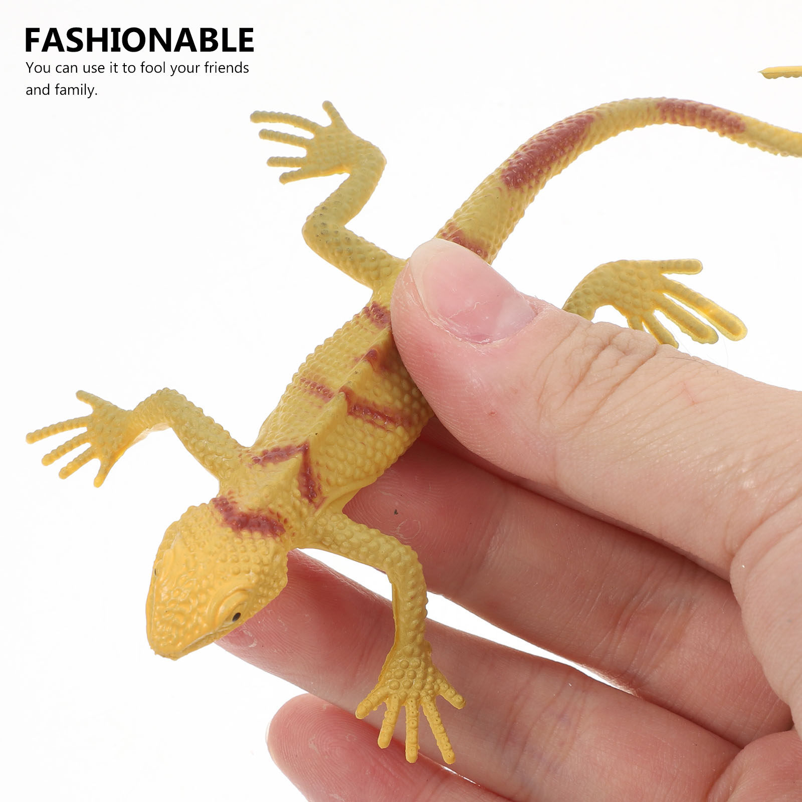 12Pcs Realistic Gecko Simulati - Prank Toys ulasan dan harga