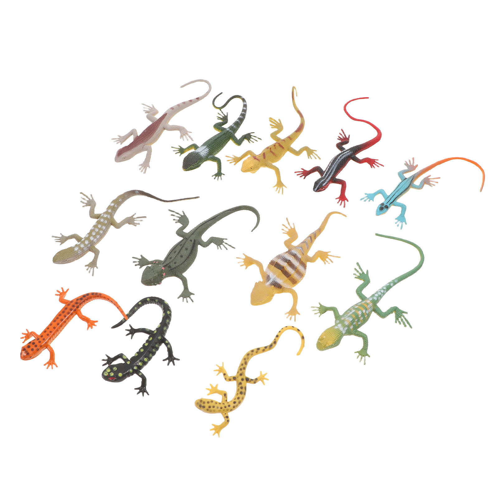 12Pcs Realistic Gecko Simulati - Prank Toys ulasan dan harga