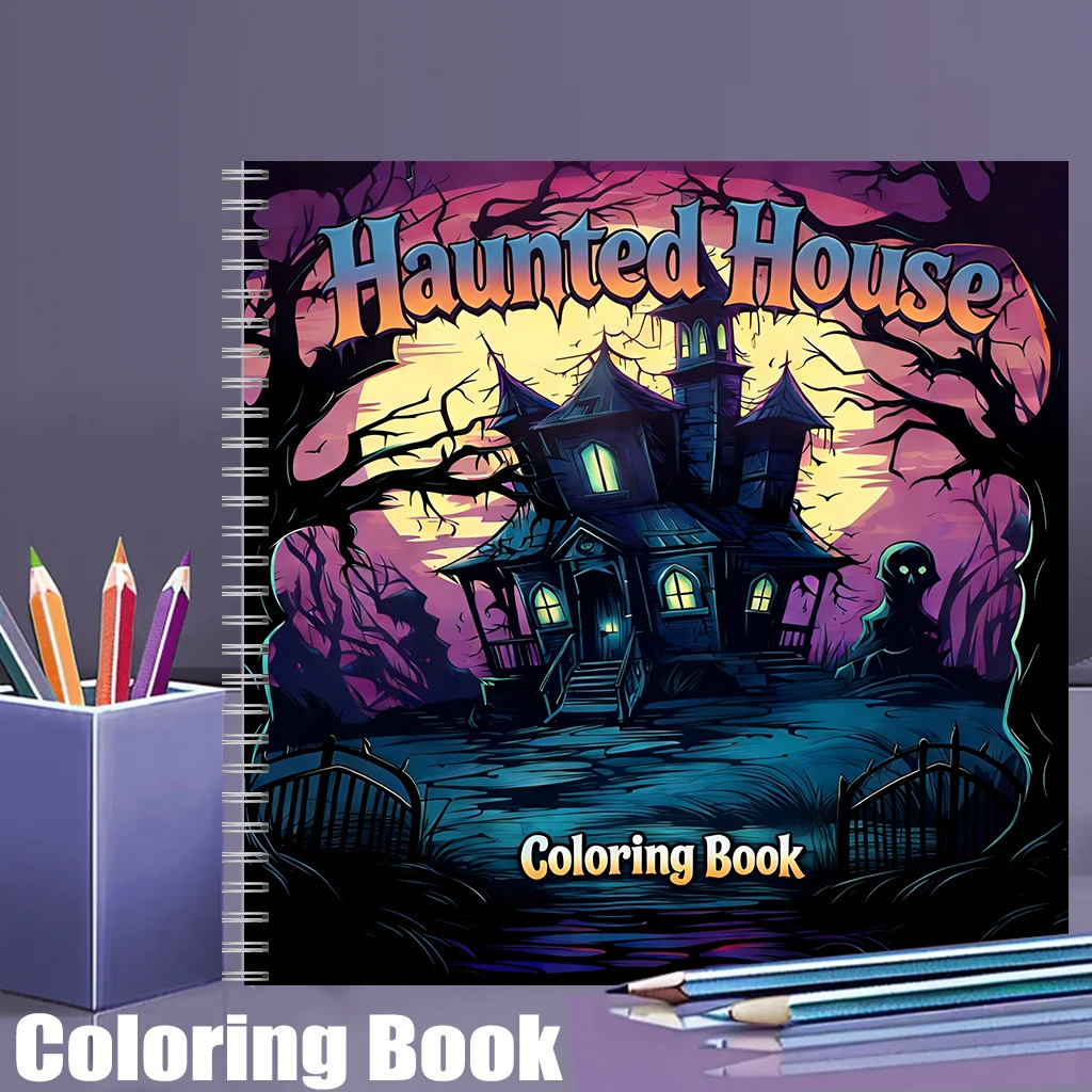 Haunted House Coloring Book fo - Party Supplies ulasan dan harga