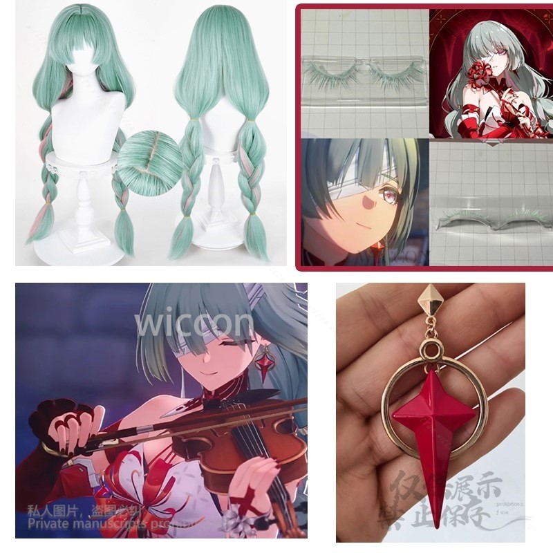 Anime Phrolova Cosplay Wig Gre - Anime Cosplay Wig Heat Resistant ulasan dan harga