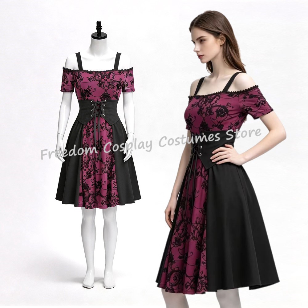 2026 Women's Medieval Gothic P - Medieval Renaissance Dress Women ulasan dan harga