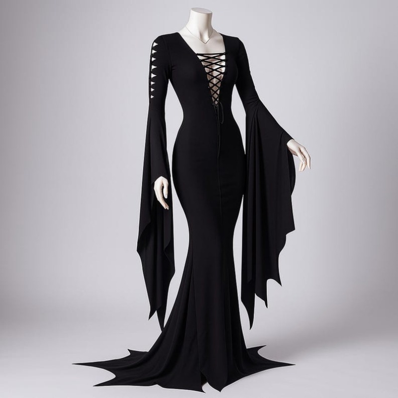 Medieval Gothic Witch Cosplay  - Medieval Renaissance Dress Women ulasan dan harga