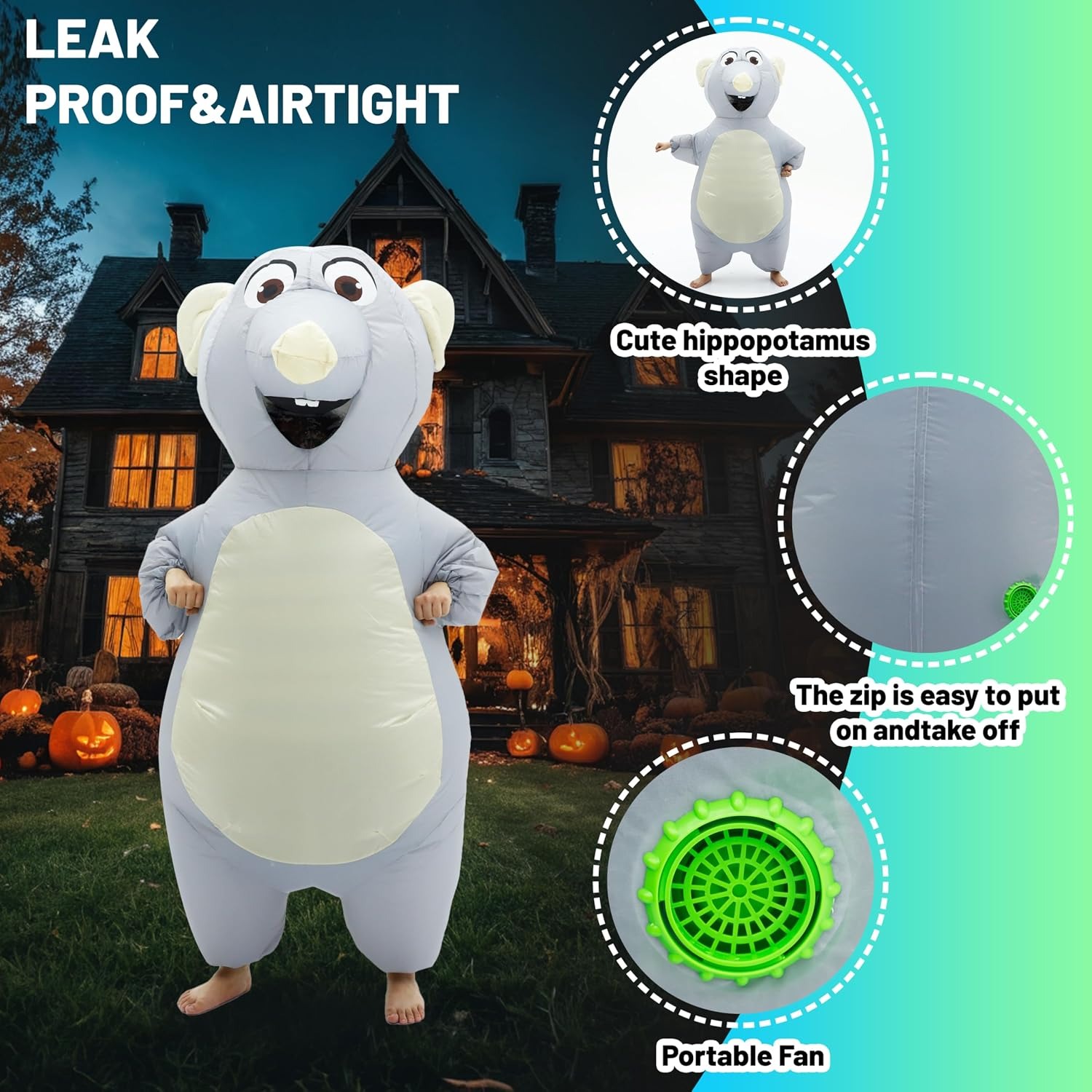 Inflatable Mouse Costume for A - Costumes ulasan dan harga