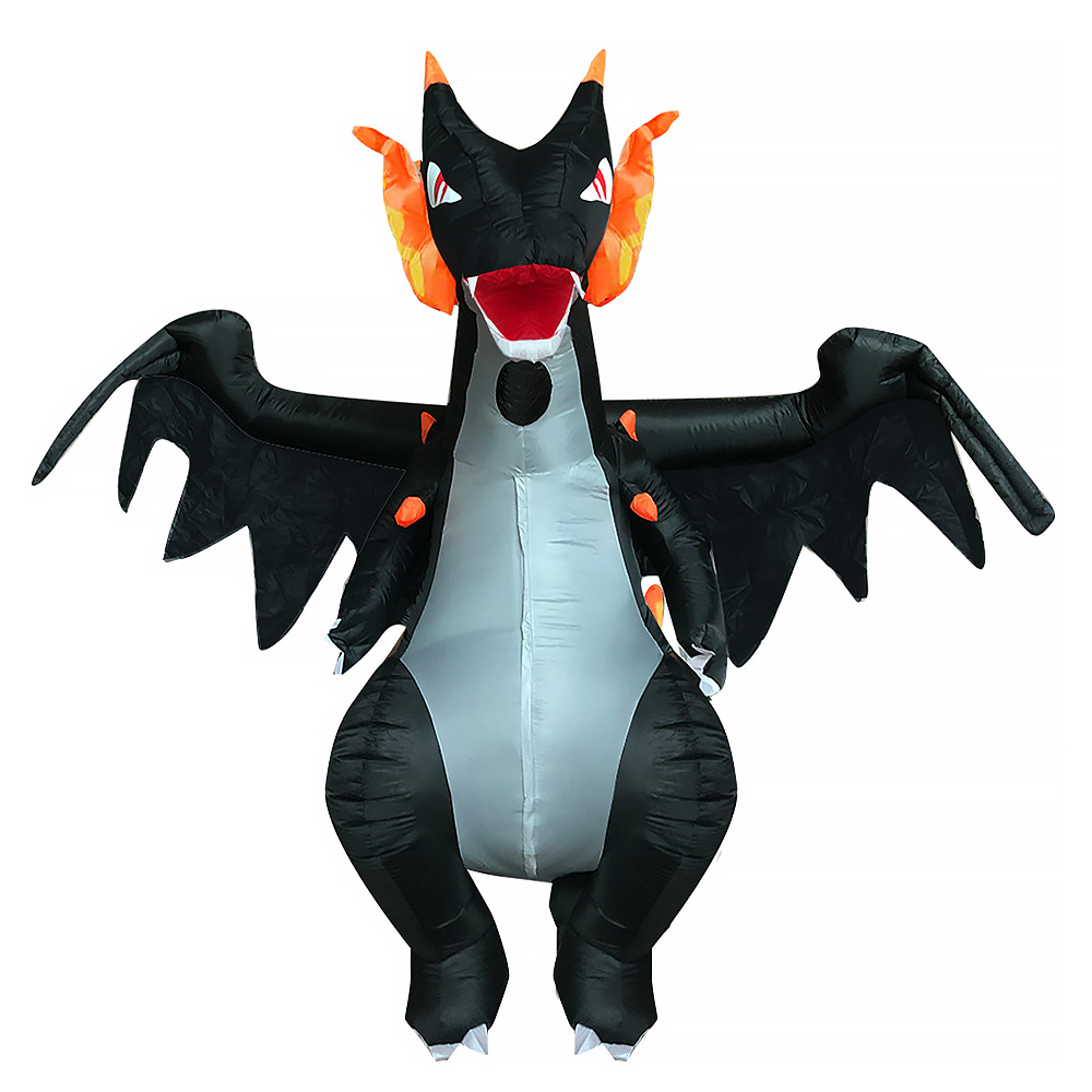 Adult Inflatable Black A fire- - Inflatable Dinosaur Costume Adult ulasan dan harga