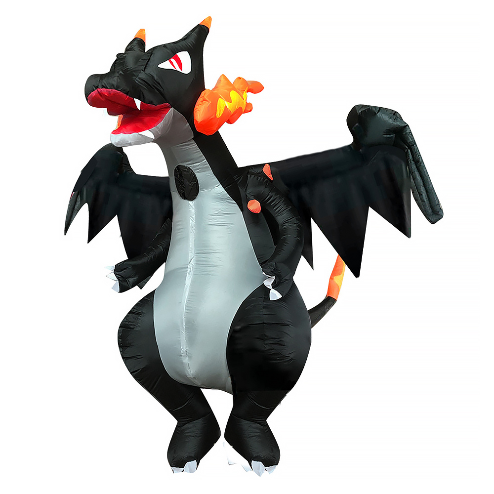 Adult Inflatable Black A fire- - Inflatable Dinosaur Costume Adult ulasan dan harga