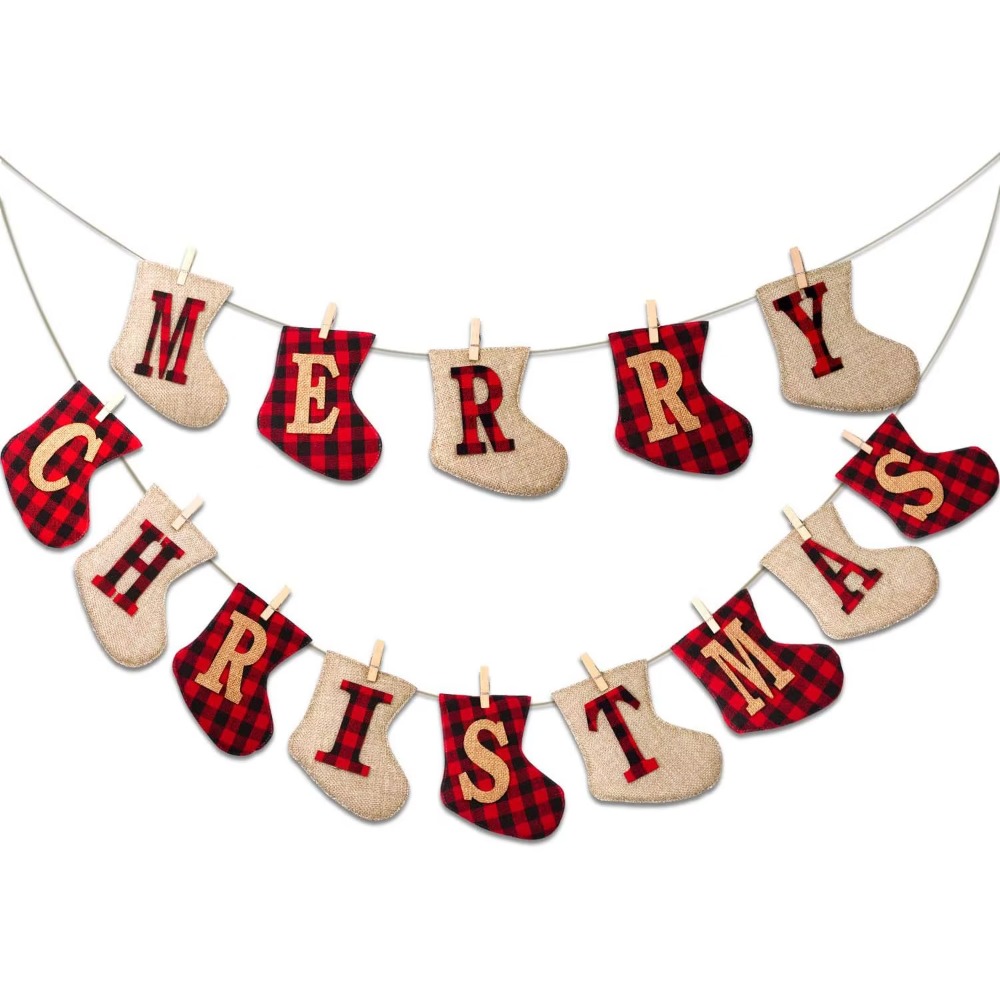 Sock-shaped Christmas Hanging  - Party Supplies ulasan dan harga